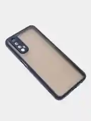 Черный чехол для REALME NARZO 30 4G, с защитой камеры