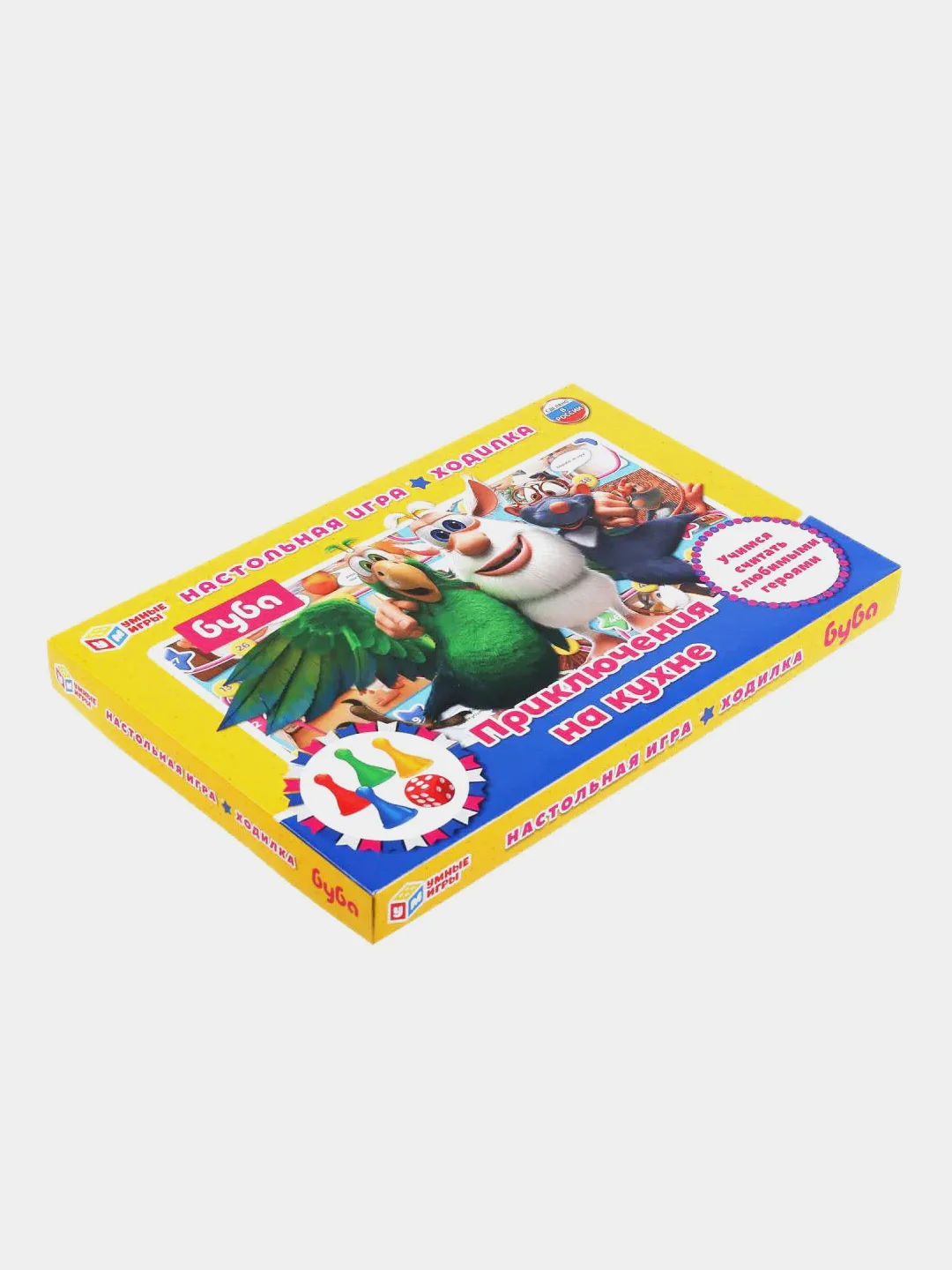 Настольная игра-ходилка Буба "Приключения на кухне"