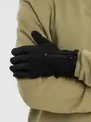 Осенне-зимние универсальные флисовые теплые перчатки c touch screen на молнии, L, XL, XXL
