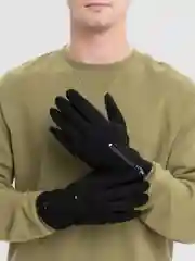 Осенне-зимние универсальные флисовые теплые перчатки c touch screen на молнии, L, XL, XXL