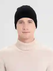 Черный шапка бини