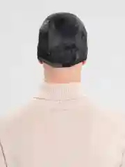 Угольный шапка спортивная, тонкая