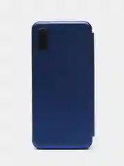 Синий чехол-книжка Xiaomi Redmi 9 A / Сяоми Редми 9 А, Redmi 9A, экокожа