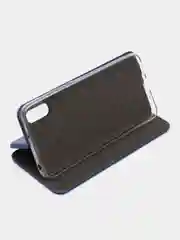 Синий чехол-книжка Xiaomi Redmi 9 A / Сяоми Редми 9 А, Redmi 9A, экокожа