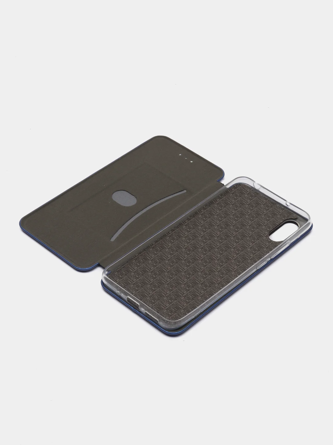 Синий чехол-книжка Xiaomi Redmi 9 A / Сяоми Редми 9 А, Redmi 9A, экокожа