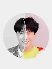 Коралловый меланж значки BTS K-pop, БТС