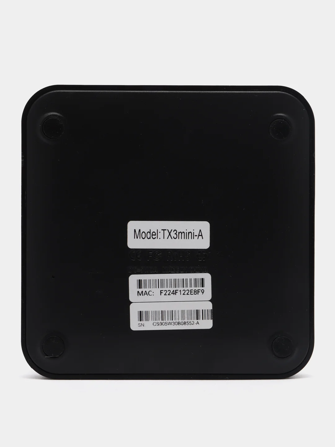 Черный приставка для цифрового ТВ TX3 Mini