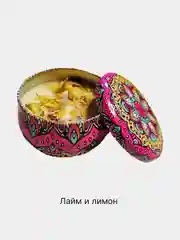 Лайм свеча ароматическая в металлической банке