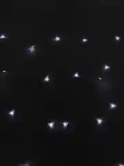 Белый гирлянда штора, 3 х 2 м, занавес на окно