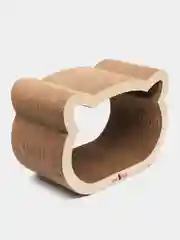 Cat Set "Когтеточка - лежанка Koty XL WOOD", 45*23*31см, Когтеточка для кошек из картона