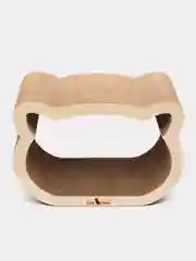 Cat Set "Когтеточка - лежанка Koty XL WOOD", 45*23*31см, Когтеточка для кошек из картона