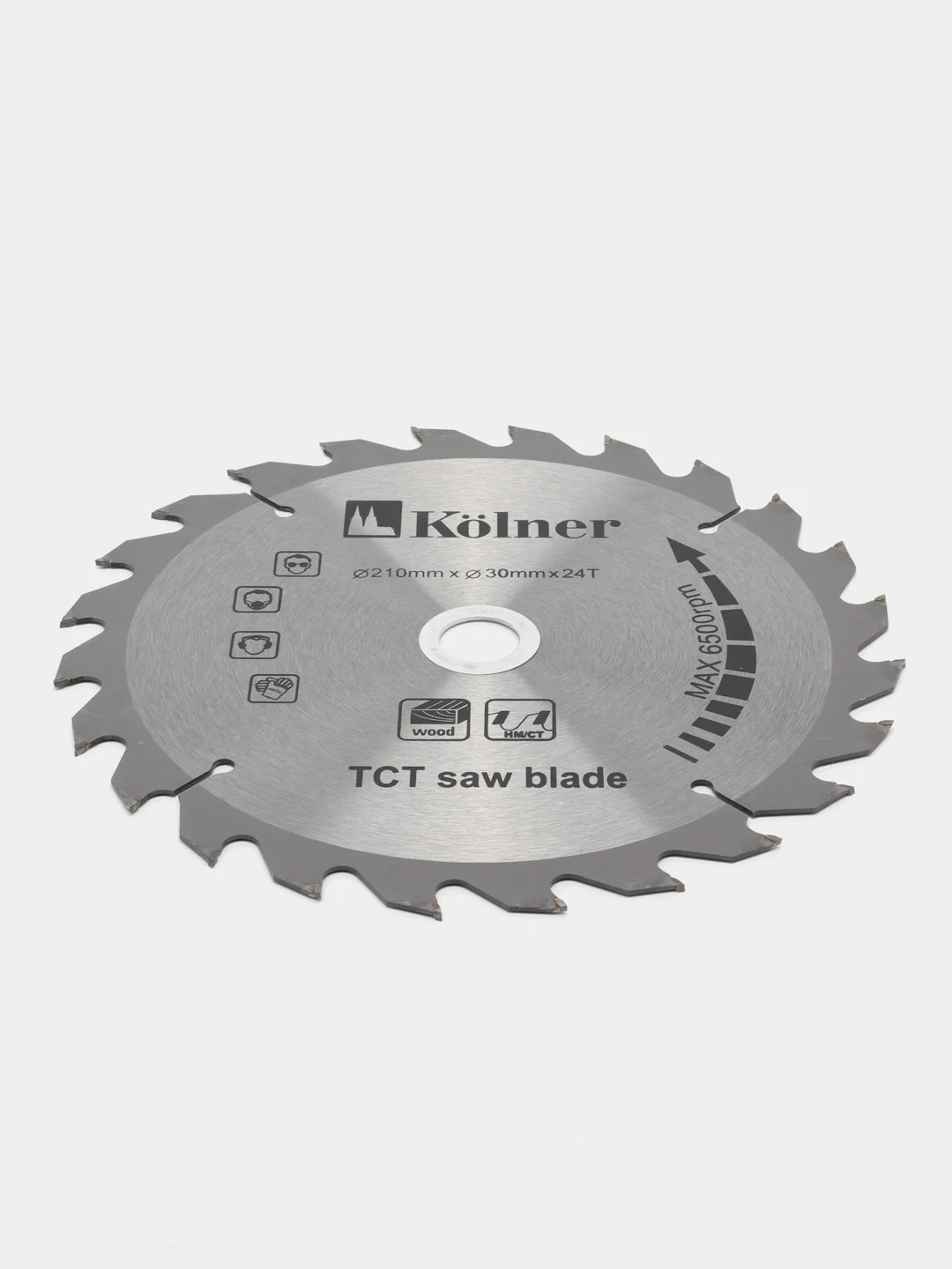 Kolner KSD 210*30*24 Пильный диск макс.число оборотов 7600об/мин  1шт в блистере