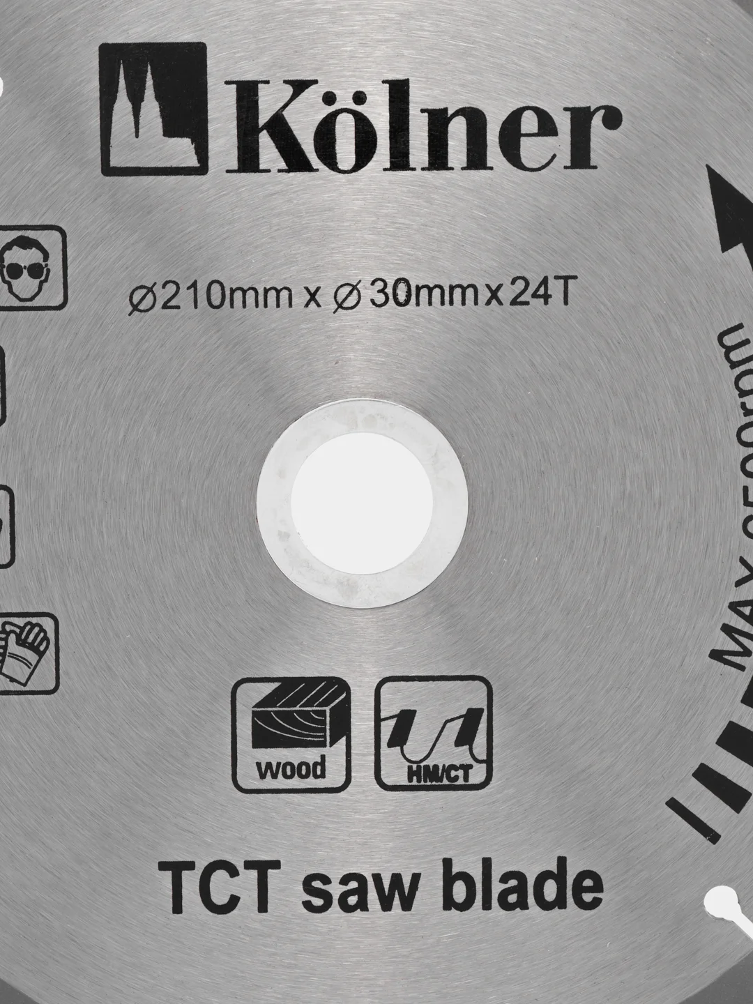 Kolner KSD 210*30*24 Пильный диск макс.число оборотов 7600об/мин  1шт в блистере