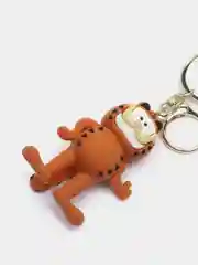Коричневый брелок для ключей