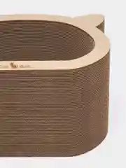 Когтеточка-лежанка Cat Set Koty WOOD для кошек, из картона