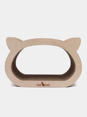 Когтеточка-лежанка Cat Set Koty WOOD для кошек, из картона