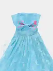 Голубой одежда для кукол