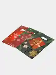 Аметистовый пакет подарочный новогодний, 20*30, 1 шт, 3 шт