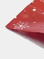 Красный пакет подарочный новогодний, 20*30, 1 шт, 3 шт