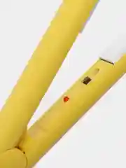 Желтый плойка мини гофре для волос