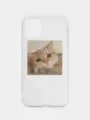 Чехол для iPhone (Айфон) 7,8,SE 2020, 11, 12, 13, 14,с рисунком котенка