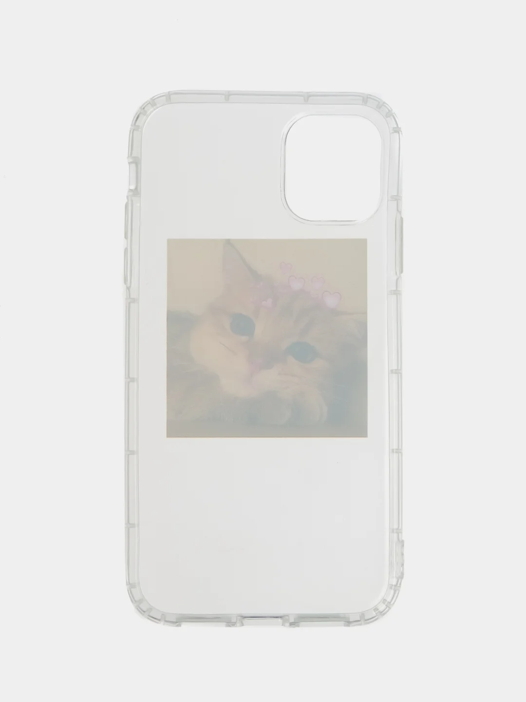 Чехол для iPhone (Айфон) 7,8,SE 2020, 11, 12, 13, 14,с рисунком котенка