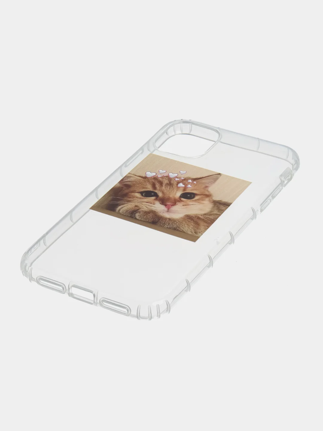 Чехол для iPhone (Айфон) 7,8,SE 2020, 11, 12, 13, 14,с рисунком котенка