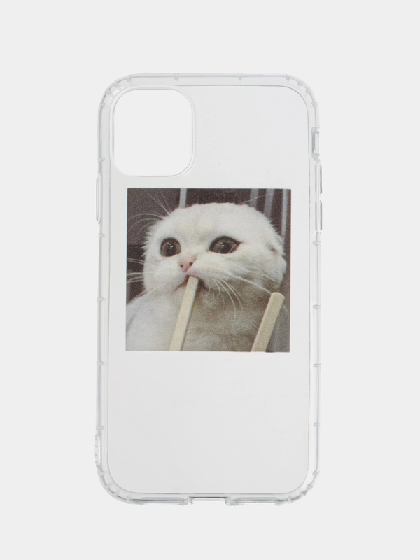 Чехол для iPhone (Айфон) 7, 8, SE 2020, 11, 12, 13, 14, с рисунком котенка