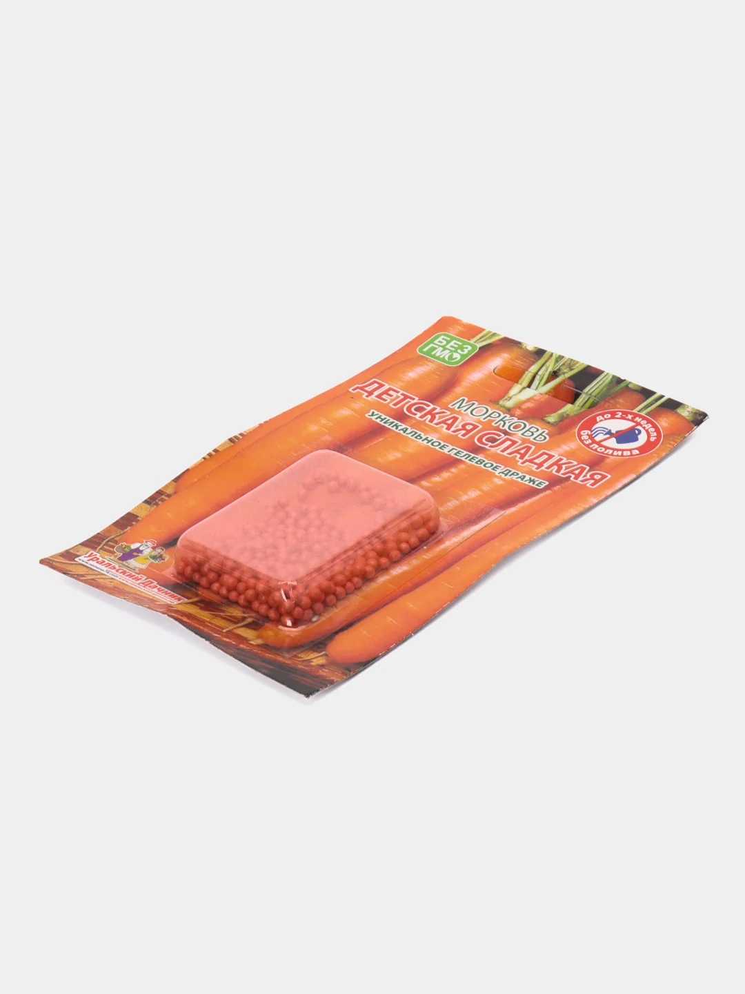 Коралловый семена дражированные Морковь, гелевое драже, гранулы 300 шт, разные сорта