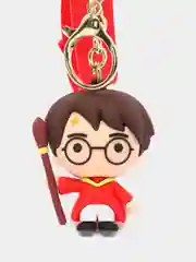 Красный брелок "Гарри Поттер/Harry Potter" на рюкзак/на ключи/на сумку