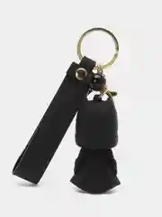 Черный брелок "Супергерой" на рюкзак/на ключи/на сумку
