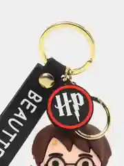 Черный брелок "Гарри Поттер/Harry Potter" на рюкзак/на ключи/на сумку