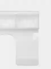 Белый держатель для фена