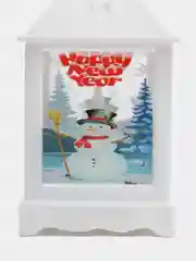 Белый новогодний фонарик, светодиодный