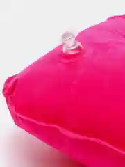 Фуксия подушка надувная под шею, дорожная, 36*30*10