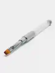 Серебряный кисть для маникюра и дизайна ногтей