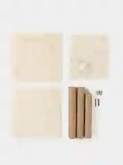 Когтеточка для кошек, столбик с лежанкой