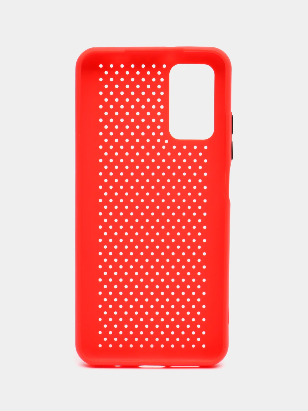 Красный защитный силиконовый чехол для смартфона Xiaomi Redmi, с перфорацией