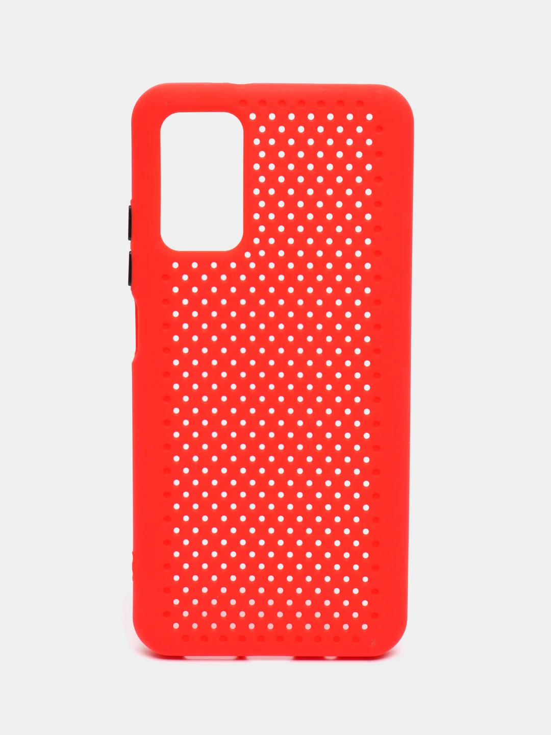 Красный защитный силиконовый чехол для смартфона Xiaomi Redmi, с перфорацией
