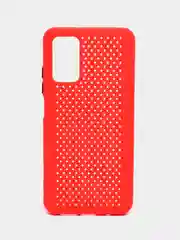 Красный защитный силиконовый чехол для смартфона Xiaomi Redmi, с перфорацией