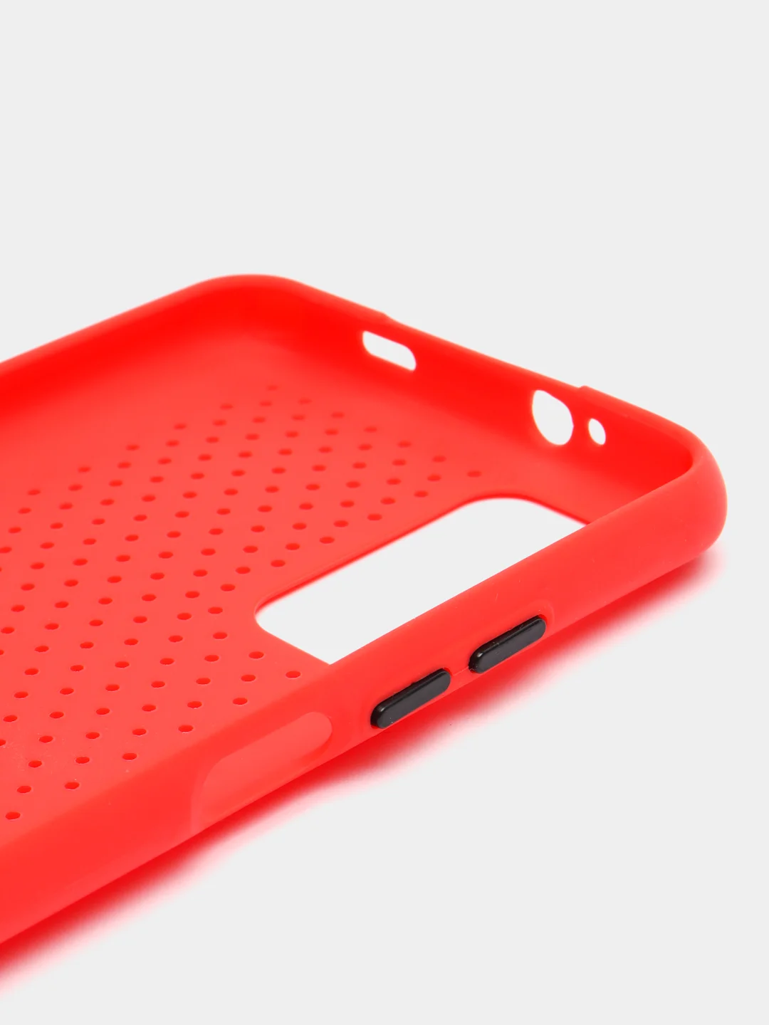 Красный защитный силиконовый чехол для смартфона Xiaomi Redmi, с перфорацией