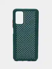 Тёмно-зелёный защитный силиконовый чехол для смартфона Xiaomi Redmi, с перфорацией