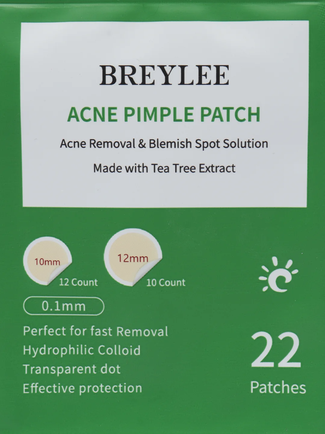 Лайм противовоспалительные патчи от прыщей и акне Acne Pimple Patch