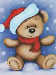 Индиго пакет подарочный новогодний, 20*30, 1 шт, 3 шт