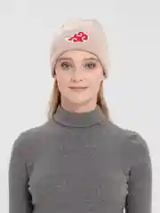 Шапка-бини с вышивкой, вязаная шапка с вышивкой, шапка с татарским орнаментом