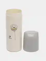 Белый футляр для зубной щетки и пасты