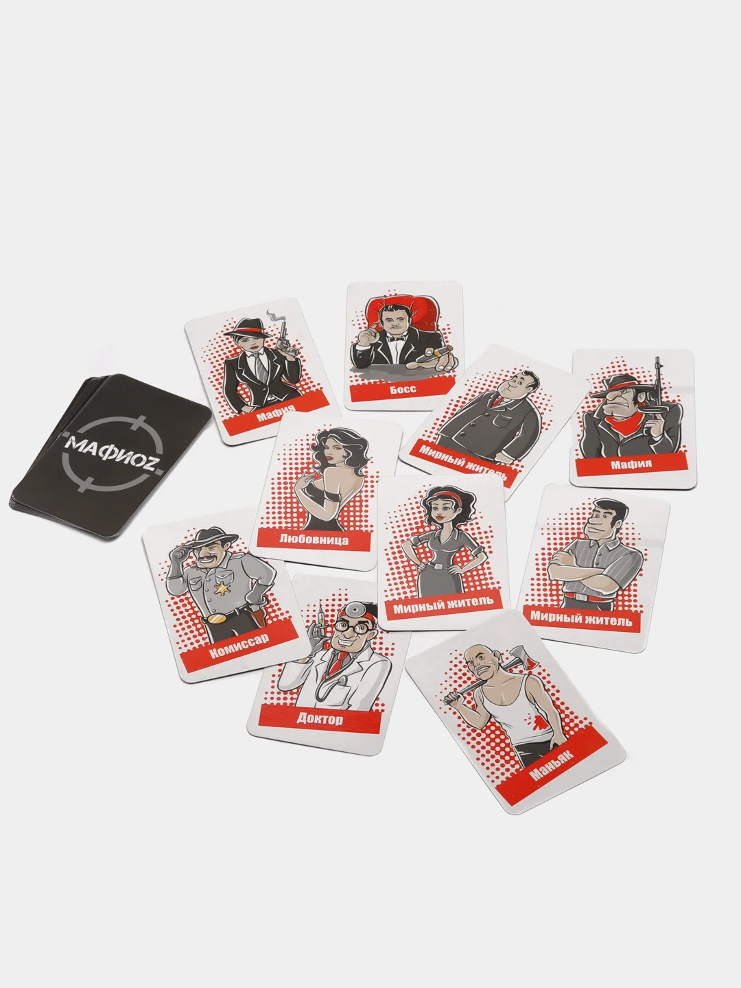 Настольная карточная игра "Мафия"
