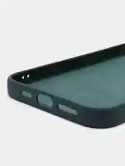 Зеленый силиконовый чехол Silicone Case с защитой камер для iPhone 13 Pro Max, 14 Pro Max