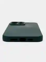 Зеленый силиконовый чехол Silicone Case с защитой камер для iPhone 13 Pro Max, 14 Pro Max