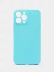 Бирюзовый силиконовый чехол Silicone Case с защитой камер для iPhone 13 Pro Max, 14 Pro Max